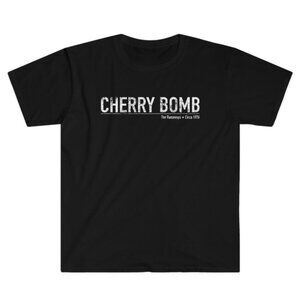 Cherry Bomb The Runaways Band Circa Rock Music Fan Collector Graphic T-Shirt 05